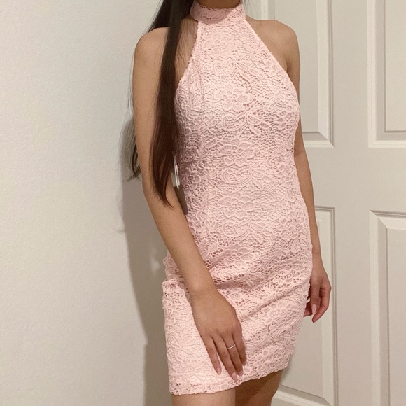 Dresses Baby Pink Lace Dress New With Tag Poshmark